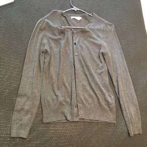 Grey cardigan